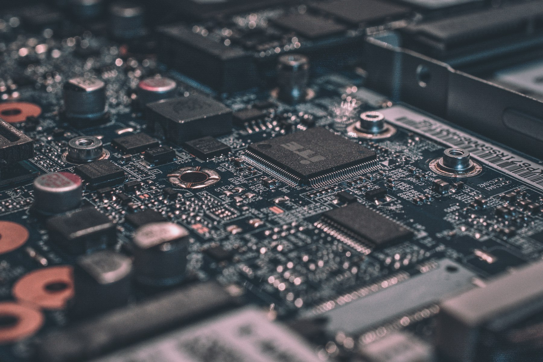 Circuit board representing automated technology systems
